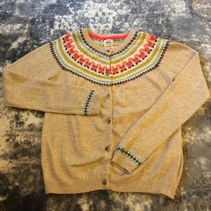 Mini Boden Fox Cardigan
